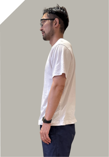 姿勢の乱れのイメージ